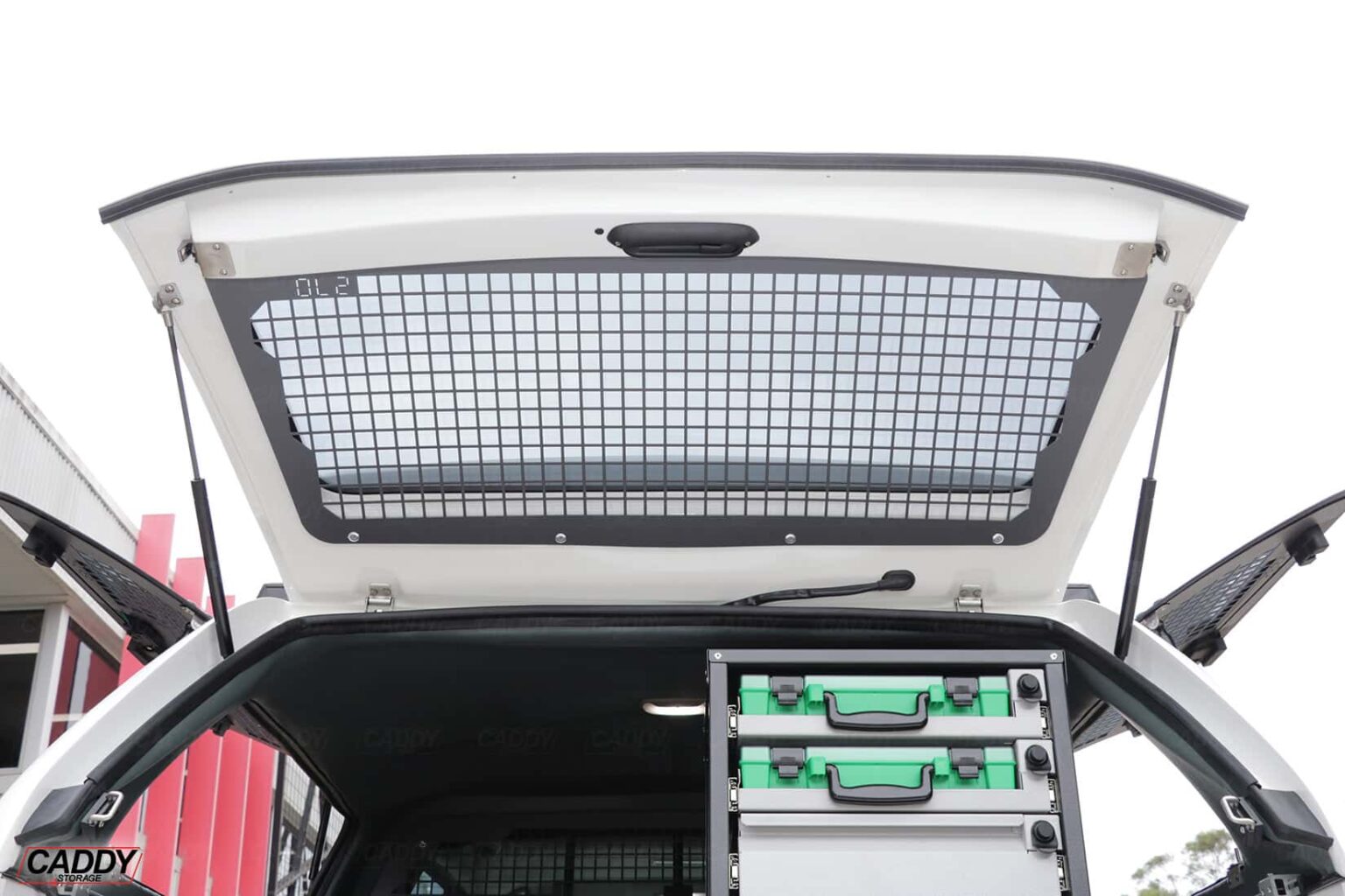 Ford Ranger Canopy Window Guards - Caddy Storage Systems