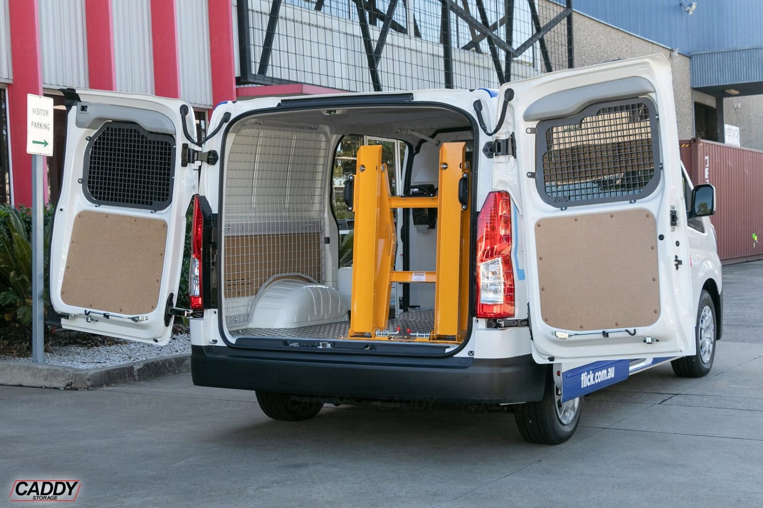 Storage Box With Ramp FOLDING WHEELIE BIN RAMP - Caddy Storage Systems