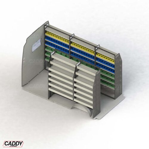 LDV V80-LWB-High Roof Standard Kit 3 - Caddy Storage Systems