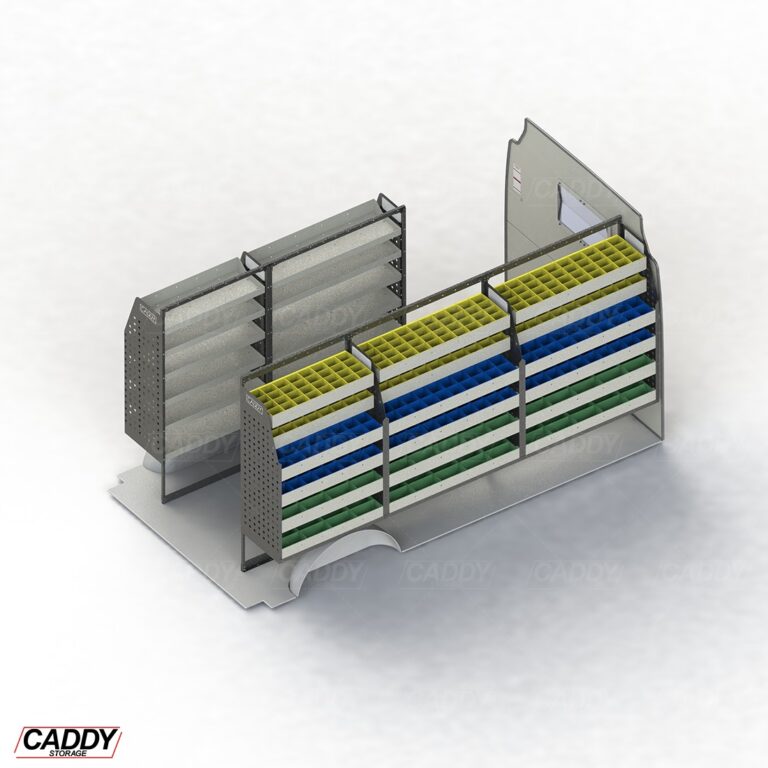 LDV V80 Van - LWB - Mid Roof Standard Kit 3 - Caddy Storage Systems