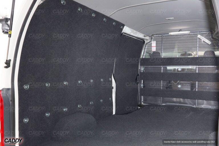 6mm Plywood Wall Panelling Covered With Carpet To Suit Toyota Hiace LWB ...