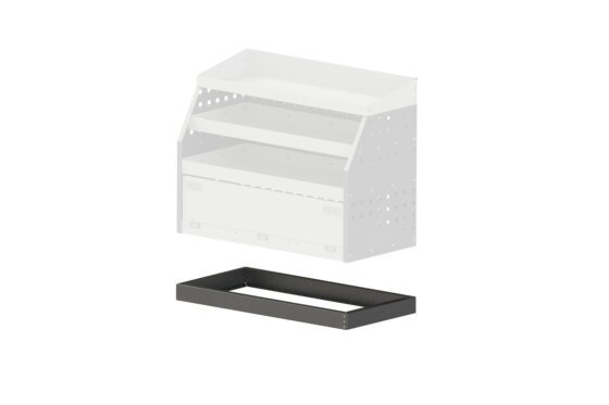 Service Body - Shelving Base Frame - 1260mm - Image 2