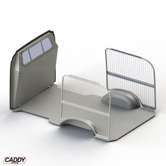 Mesh Wall Panelling To Suit Toyota Hiace LWB (05/19+) - Image 2