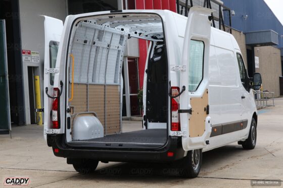 Renault Master LWB - 02/2012+ - Full Height Mesh Wall Panelling - Image 2