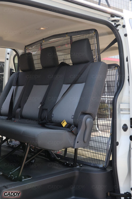 To Suit Toyota Hiace LWB Crew Van (05/19+) Mesh Mid Cargo Barrier - Image 15