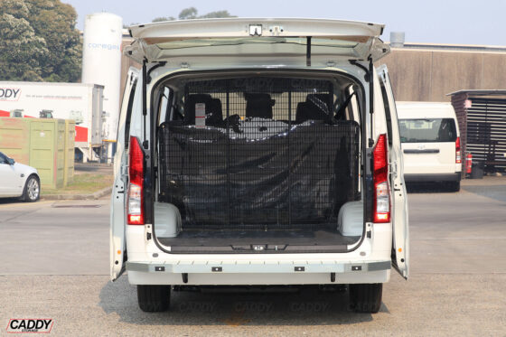 To Suit Toyota Hiace LWB Crew Van (05/19+) Mesh Mid Cargo Barrier - Image 10
