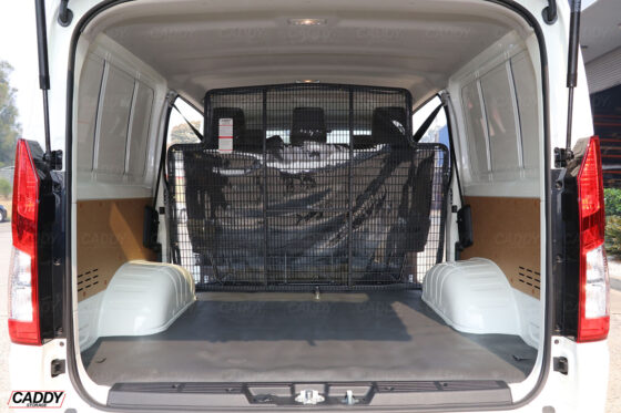 To Suit Toyota Hiace LWB Crew Van (05/19+) Mesh Mid Cargo Barrier - Image 8
