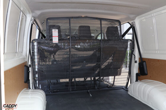 To Suit Toyota Hiace LWB Crew Van (05/19+) Mesh Mid Cargo Barrier - Image 2