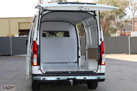 Vapour Deterrent Cargo Barrier - To Suit Toyota Hiace SLWB 05/2019+ - Image 3