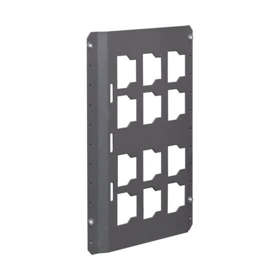 Shelving End Panel Mount Plate - compatible with Milwaukee Branded Products