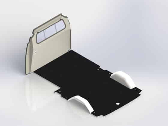5mm Rubber Floor To Suit LDV Electric Deliver 7 - Image 2