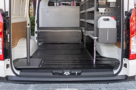 5mm Rubber Floor To Suit Toyota Hiace LWB (05/2019+) - Image 3