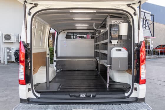 5mm Rubber Floor To Suit Toyota Hiace LWB (05/2019+) - Image 4