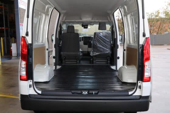 5mm Rubber Floor To Suit Toyota Hiace SLWB (05/2019+) - Image 4