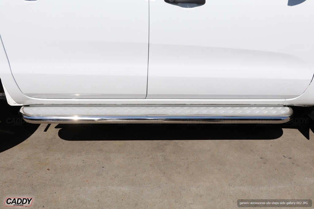 Ford Ranger Single Cab (10/2011+) Integra side steps to suit Caddy Storage Systems