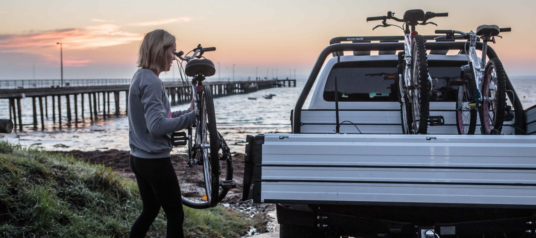 Bike rack for ute 2024 tray