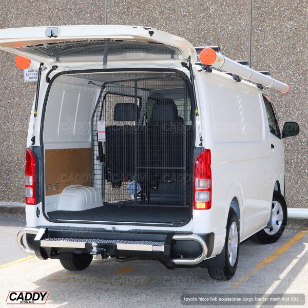 Toyota hiace cargo barrier Caddy Storage Systems